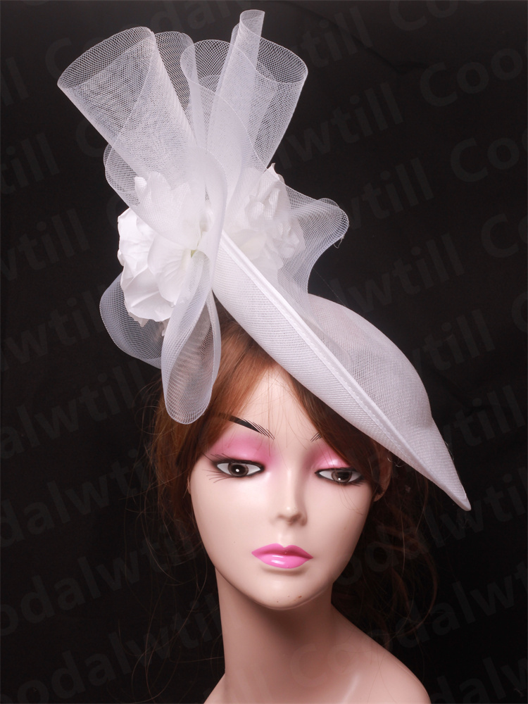 Bride Wedding Mesh Fascinator  - Women'S Fashion Kentucky Derby 评论和价格