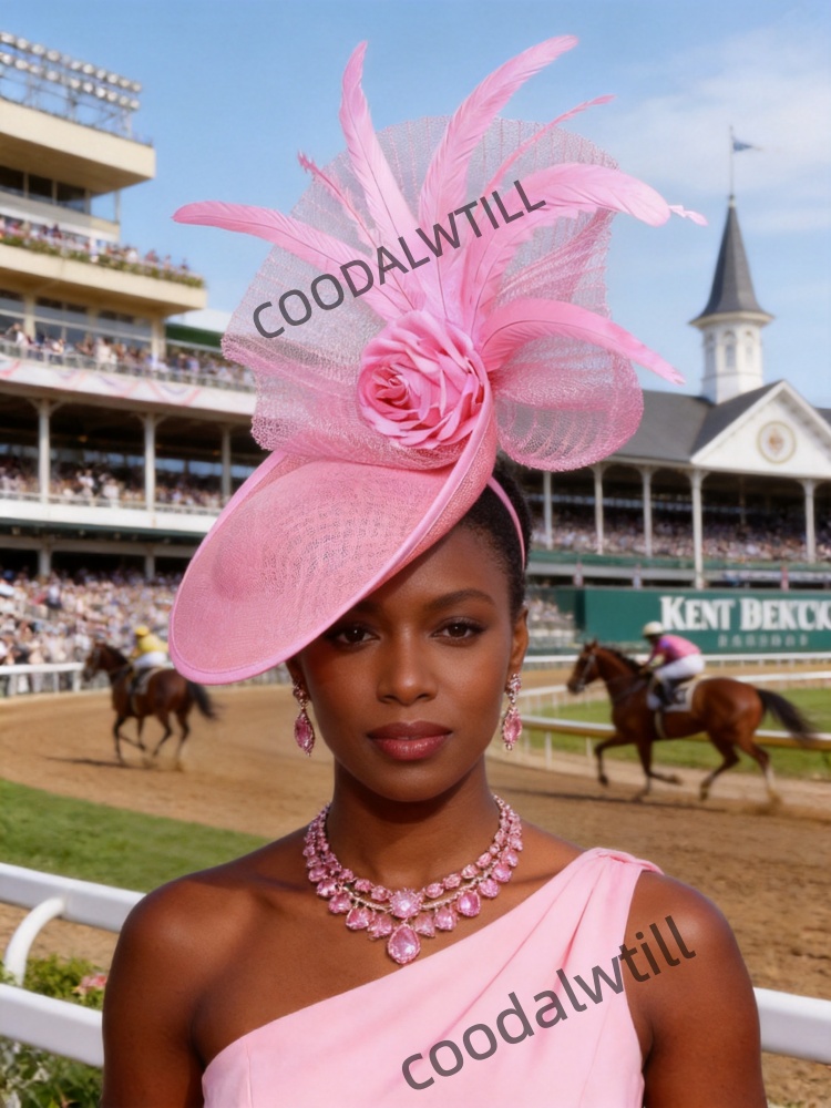 Derby Horse Racing Headpiece R - Women'S Fashion Kentucky Derby 评论和价格