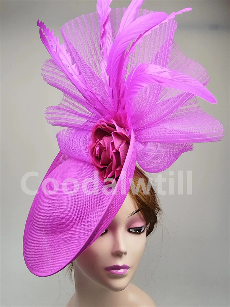 Elegant Flower Fascinator Pill - Women'S Fashion Kentucky Derby 评论和价格