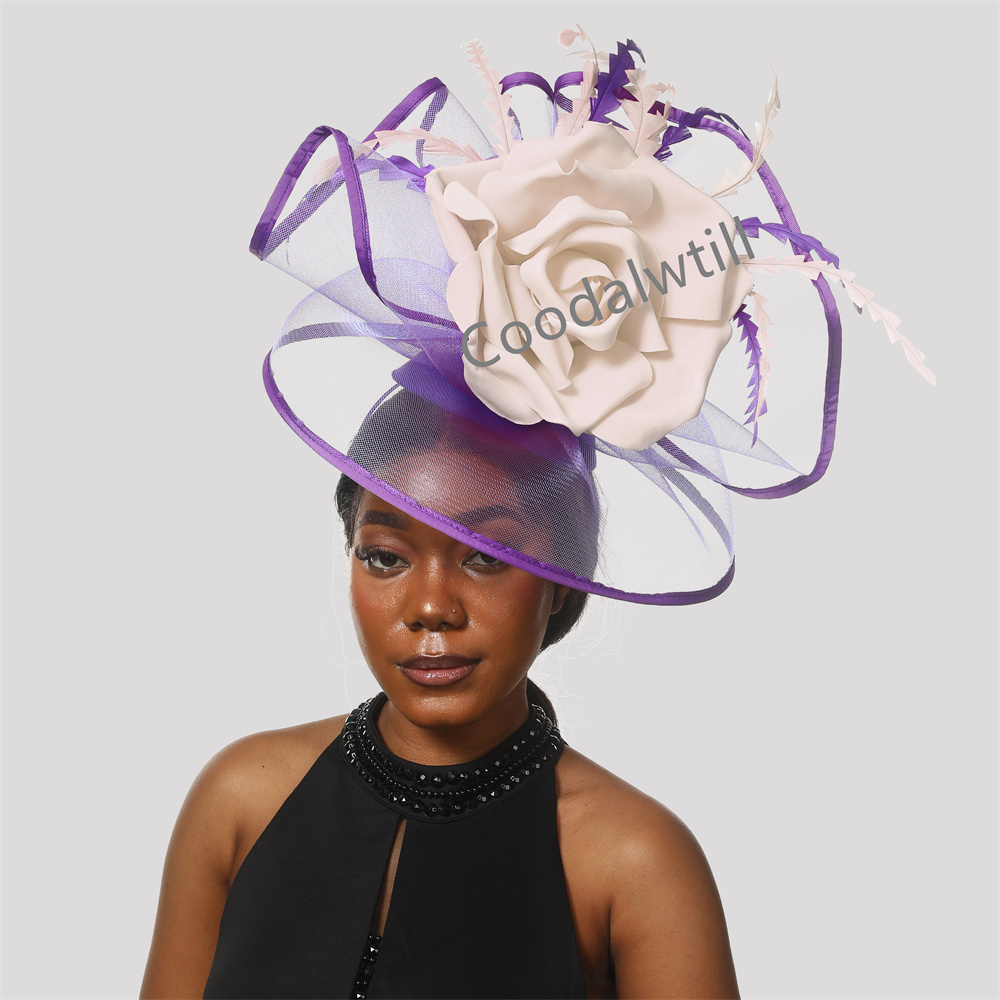 Big Derby Fascinator Hat Women - Women'S Fashion Kentucky Derby 评论和价格
