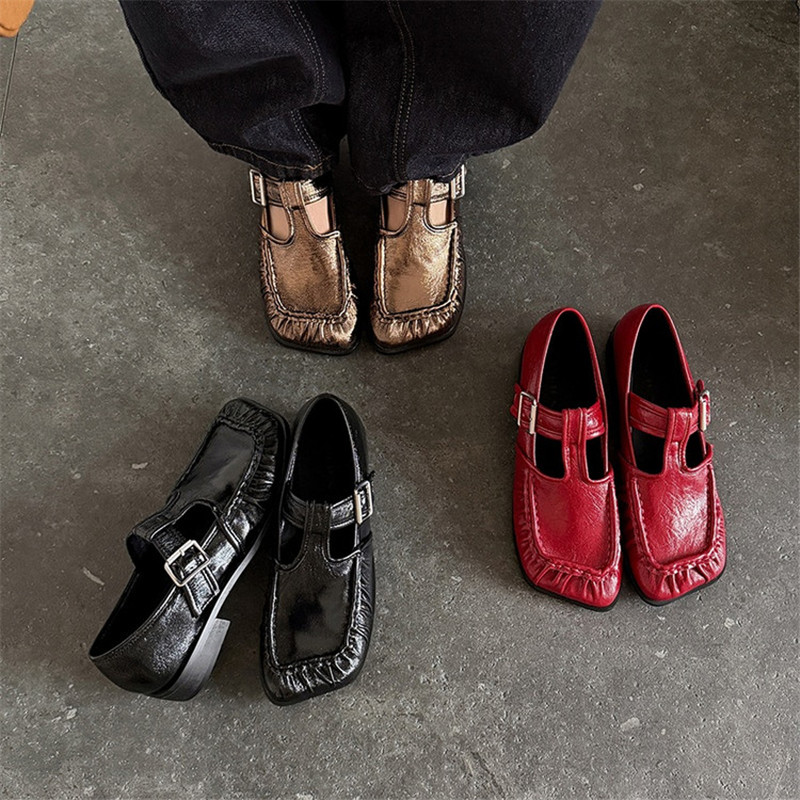 NEW Spring/Autumn Genuine Leat - Women'S Fashion Shoes 评论和价格