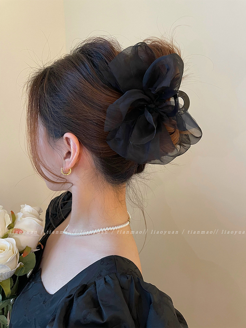 Korea Sweet Big Bow Tulle Hair - Women'S Fashion Korea 评论和价格