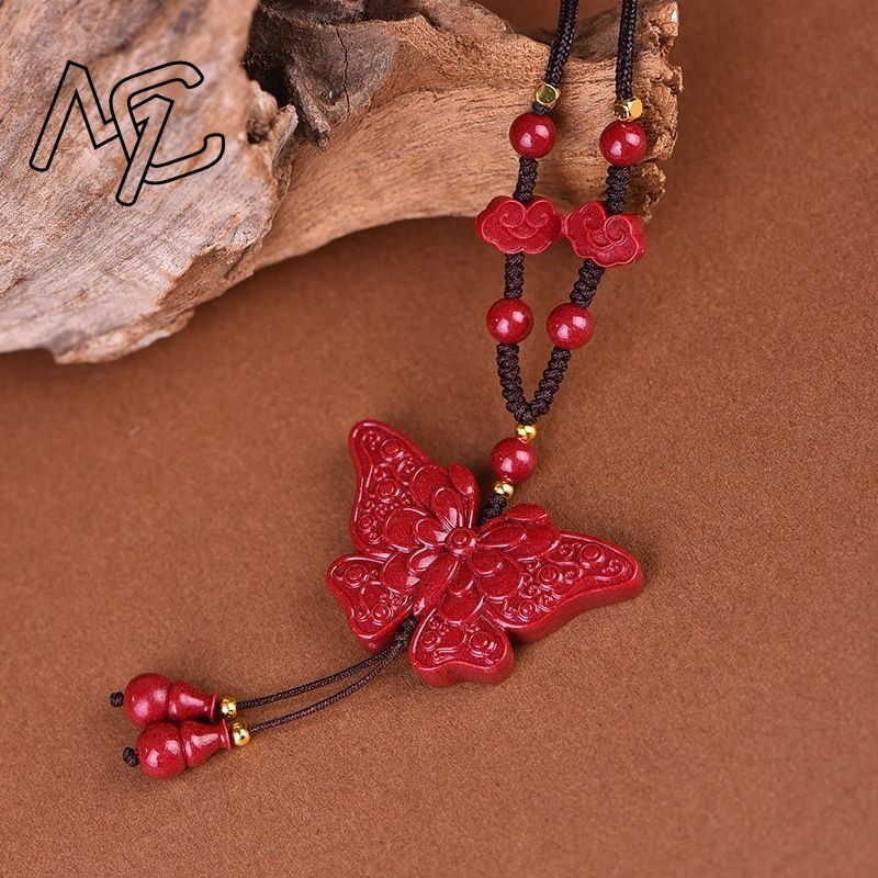 Fashion Red Cinnabar Jade Butt - Women'S Fashion Jewellery 评论和价格
