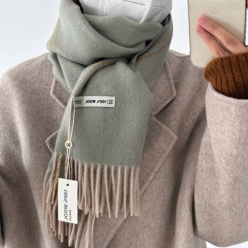 Elegant Good Quality 100% Wool - Women'S Fashion Korea 评论和价格