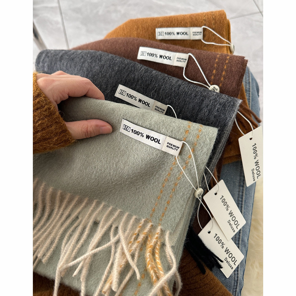 Elegant Good Quality 100% Wool - Women'S Fashion Korea 评论和价格
