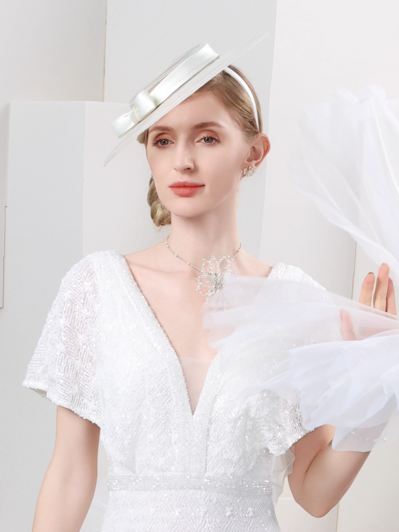 Elegant Wide Brim Tea Party Fa - Women'S Fashion Kentucky Derby 评论和价格