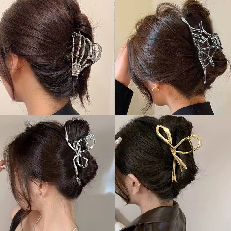 2024 Metal Hair Claw Clips Gir - Women'S Fashion Korea 评论和价格
