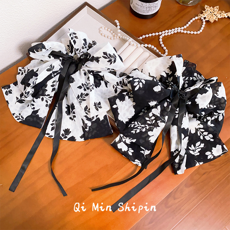 Korea Small Printed Hair Claw  - Women'S Fashion Korea 评论和价格