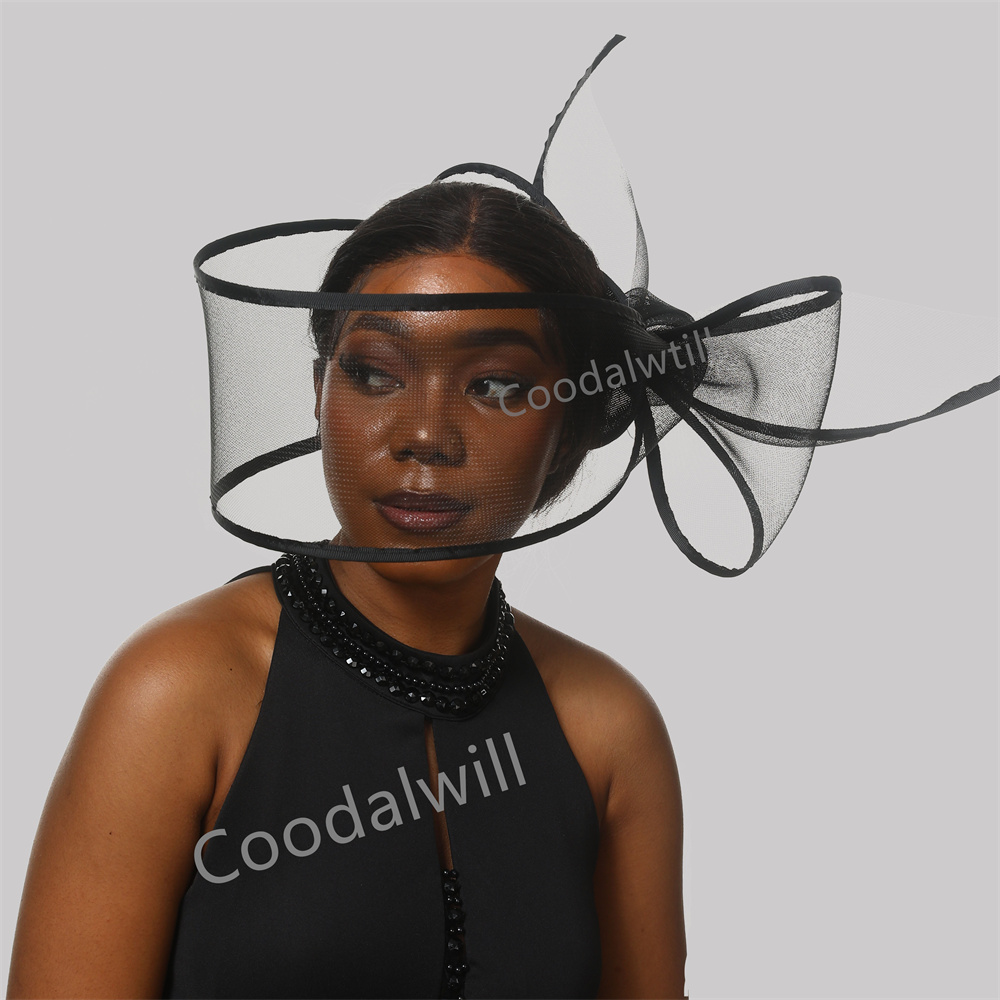 Black White Amazed Fascinator  - Women'S Fashion Kentucky Derby 评论和价格